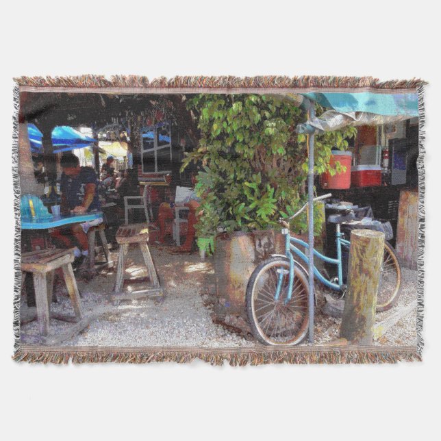 Cobertor Bicicleta Azul (Frente)