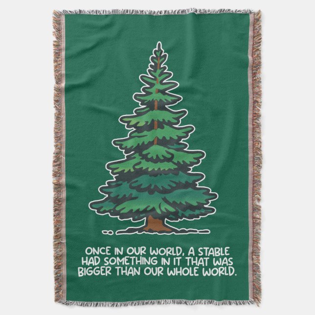 Cobertor Bigger than our whole world 2 (Frente Vertical)