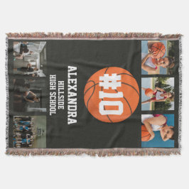 Cobertor Black High School Basketball