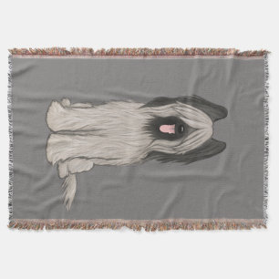Cobertor Blanket de Desorte de Cachorro de Briard