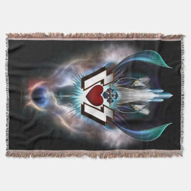 Cobertor Blanket de Thunder Gods Rock (Frente)