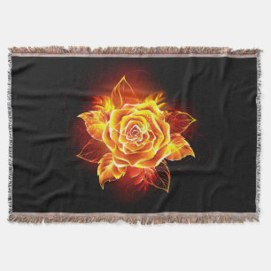 Cobertor Blooming Fire Rosa