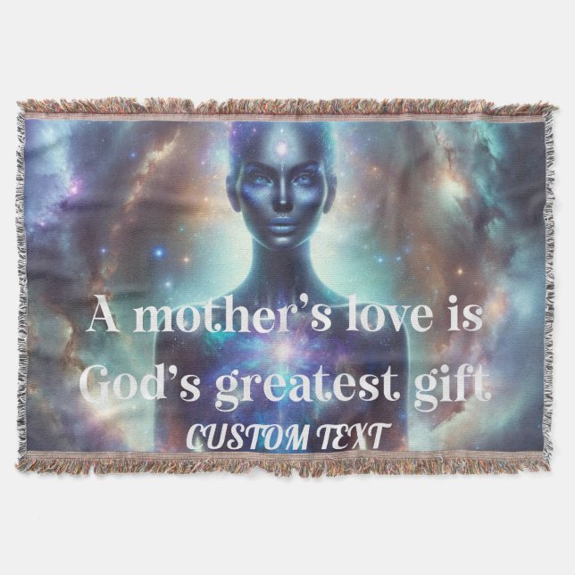 Cobertor Bloqueio Personalizado de Nome Personalizado (Frente)