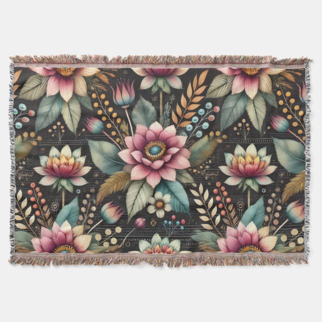 Cobertor Blossomed Beauty (Frente)