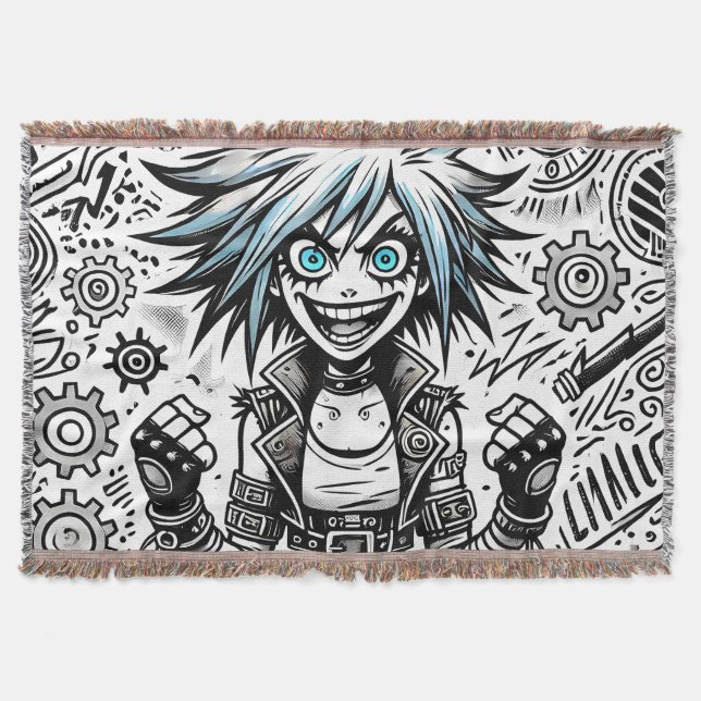 Cobertor blu_eye original de arte animada animada (Frente)