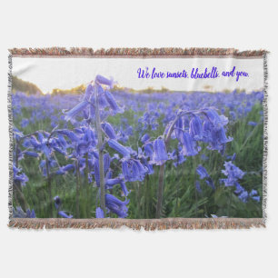 Cobertor Bluebells da Hora do ouro - Dia de as mães persona