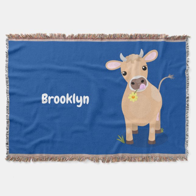 Cobertor Boca doce e camisola de flores (Frente)