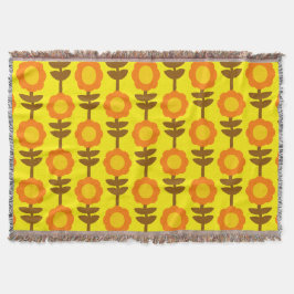 Cobertor Boho Botanica Throw Blanket