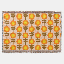 Cobertor Boho Botanica Throw Blanket
