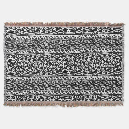 Cobertor Boho Mandala Flor e Folha