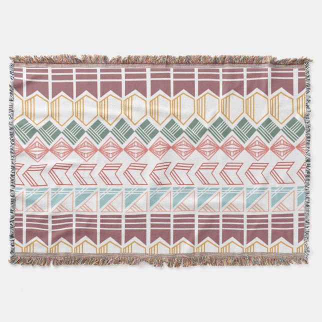 Cobertor Boho Pattern (Frente)