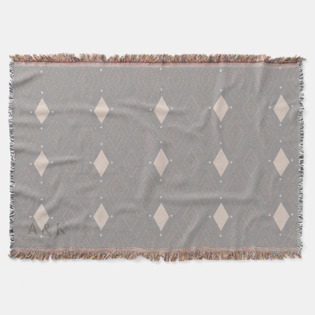 Cobertor Boho Personalizado (Frente)