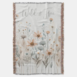 Cobertor Boho Wildflower