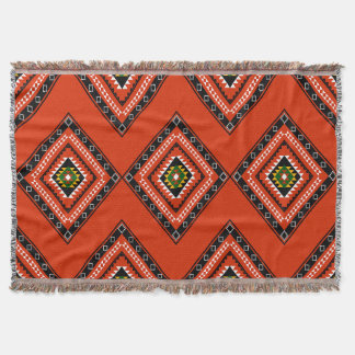 Cobertor Bold Diamond Patterno Boho Throw Blanket