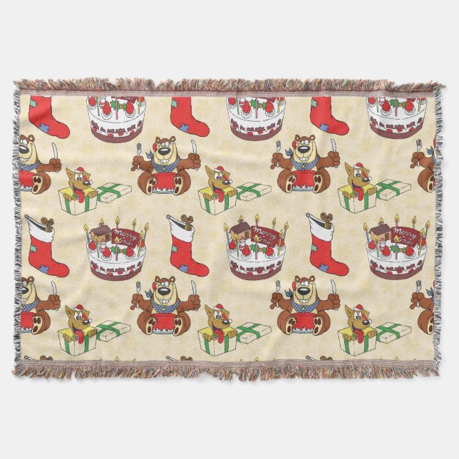 Cobertor bolo de natal (Frente)