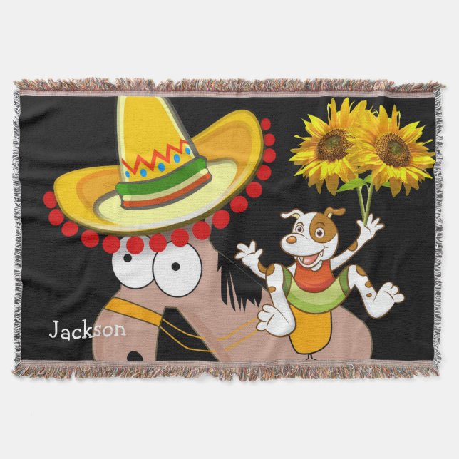 Cobertor Bolsa de Corpo de Girassol (Frente)