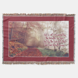 Cobertor Bolsa de Lançamento da Cotação de Vida