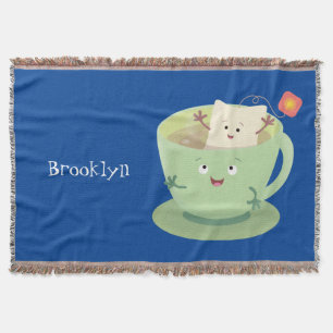 Cobertor Bonita taça de cartoon humorista