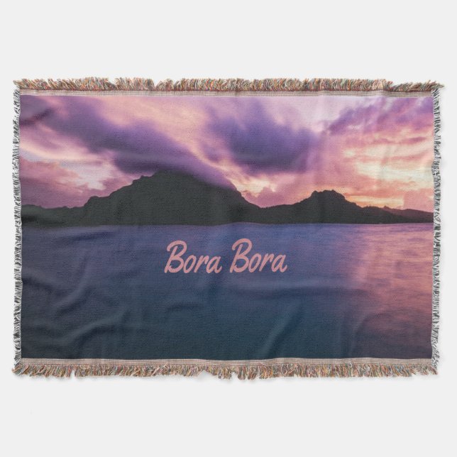 Cobertor Bora Bora Suset Island Beach (Frente)