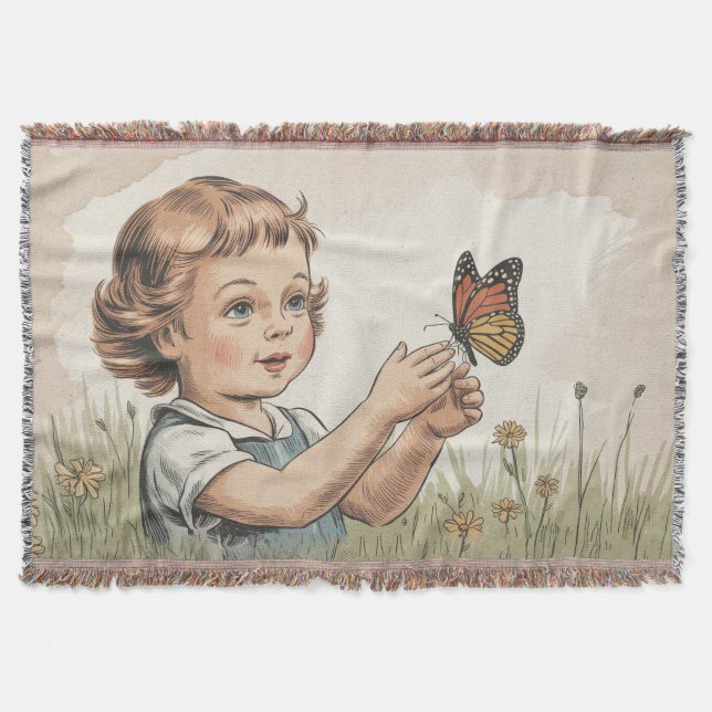 Cobertor borboleta 70s (Frente)