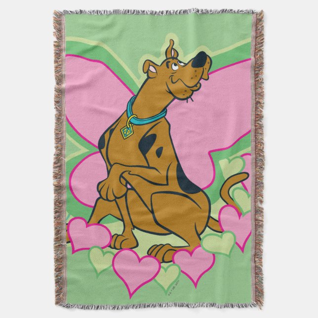 Cobertor Borboleta bonito Scooby-Doo (Frente Vertical)