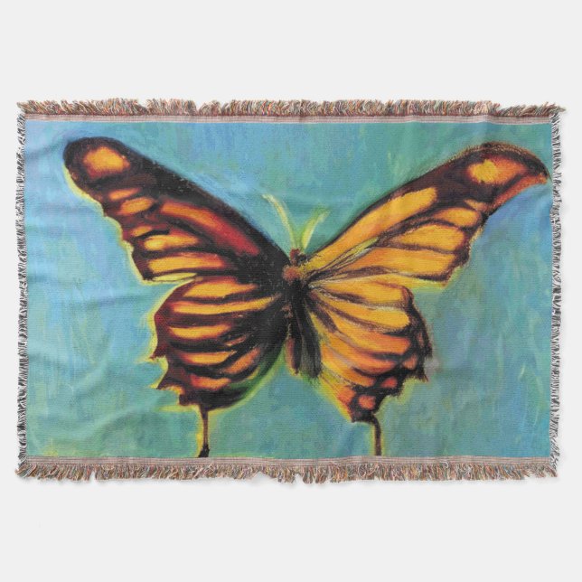 Cobertor Borboleta Primavera de Verão - Aberta (Frente)