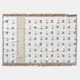 Cobertor Border Collie Personalizado