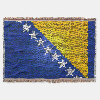 Cobertor Bosnia and Herzegovina Flag Cozy Patriotic Design