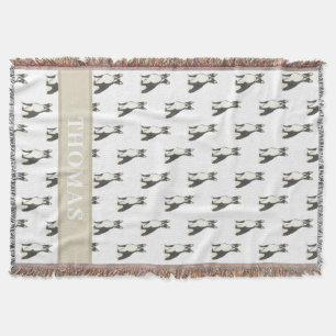 Cobertor Boston Terrier personalizado