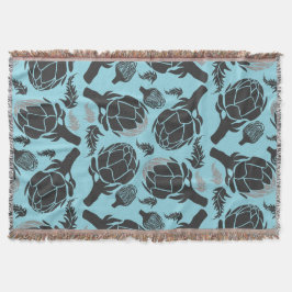 Cobertor Botanical Artichoke Art Home Decor