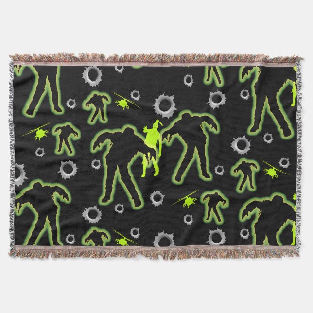 Cobertor Boys Zombie School (Frente)