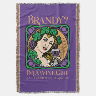 Cobertor Brandy (Eu sou uma garota de vinho)