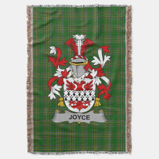 Cobertor Brasão de Armas da Família Joyce Irlandesa Crest I