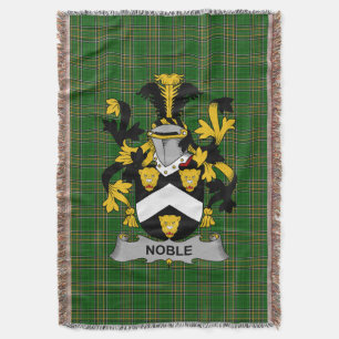 Cobertor Brasão de Armas da Nobre Família Irlandesa Crest I