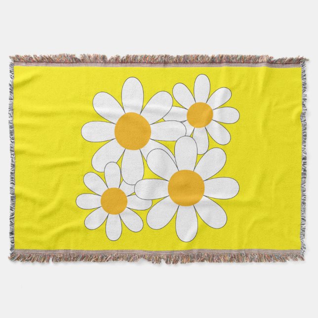 Cobertor Bright and Bold Daisy (Frente)