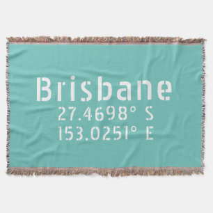 Cobertor Brisbane QLD Latitude Longitude