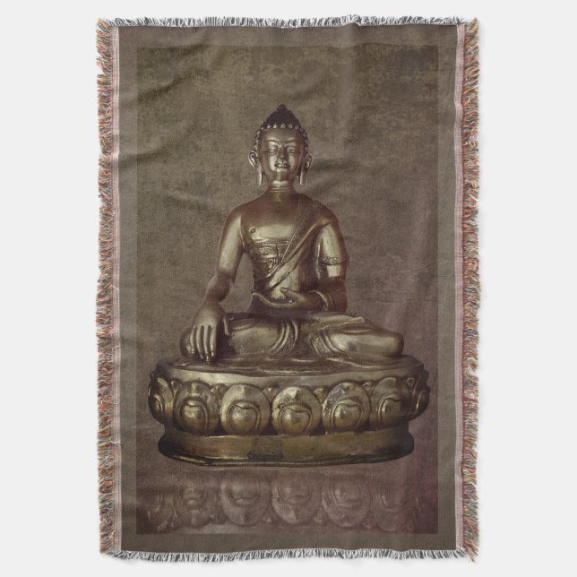 Cobertor Buda Throw Blanket (Frente Vertical)