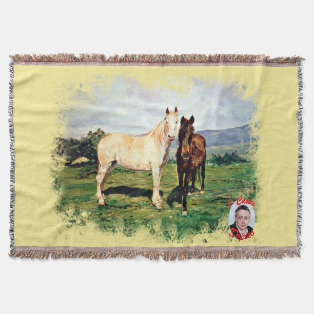 Cobertor Caballos/Cabalos/Horses (Frente)