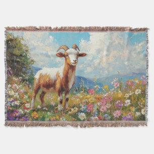 Cobertor Caça Coca-Colorida Prado de Flor Selvagem