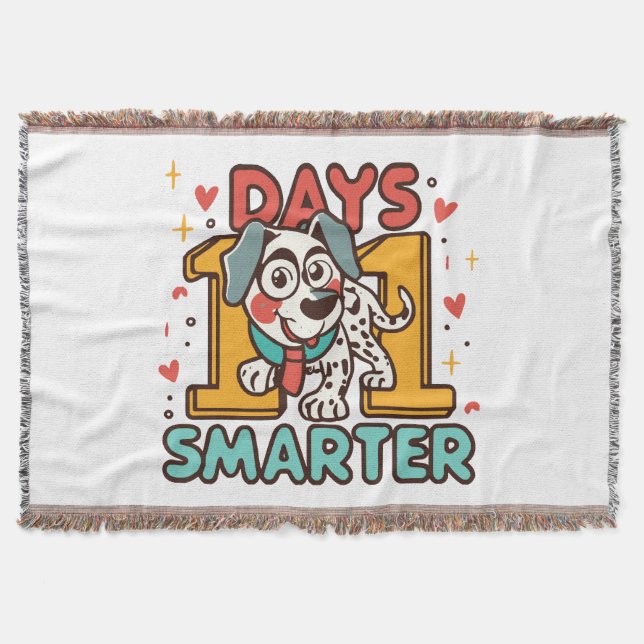 Cobertor Cachorro dálmata 101 dias mais inteligente (Frente)