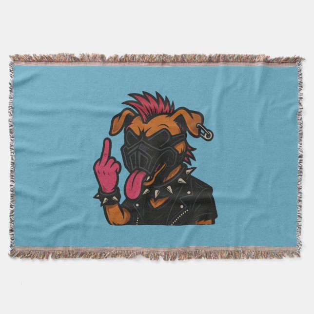 Cobertor cachorro maluco (Frente)