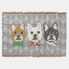 Cobertor Cachorros de Férias Cinza Diamante