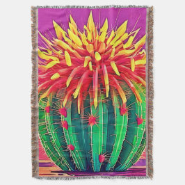 Cobertor Cactus Vibrante