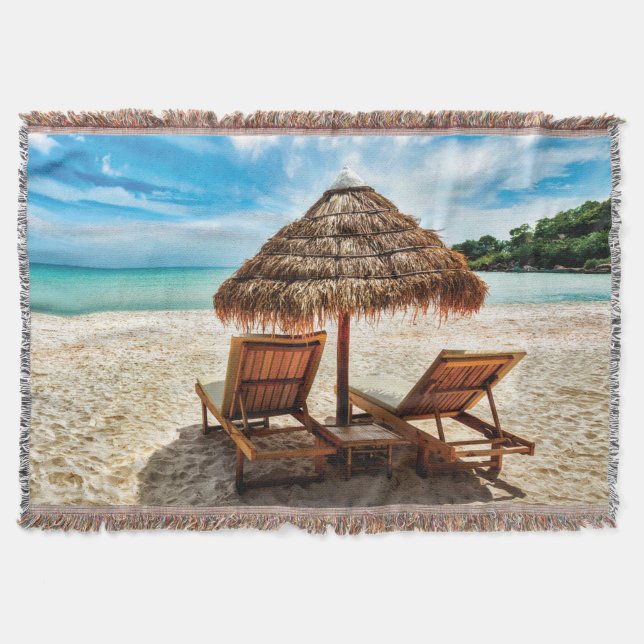 Cobertor Cadeiras de solteiro no travesseiro decorativo de  (Frente)