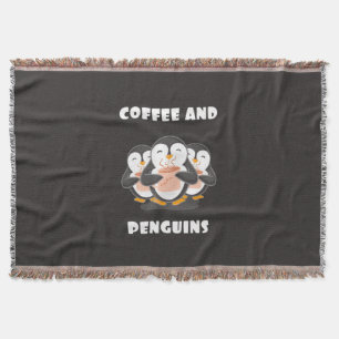 Cobertor Café E Pinguins