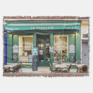 Cobertor Cafés franceses: Versalhes é uma cena acolhedora.
