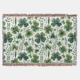 Cobertor Calming Clovers