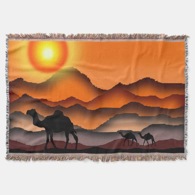 Cobertor Camelos - (Frente)