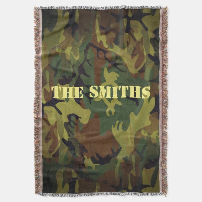 Cobertor Cammo Verde (Frente Vertical)