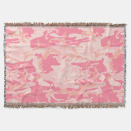 Cobertor Camuflagem Rosa, Militar, Exército